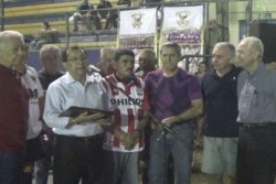Homenaje al  DT "Lupillo" Gutíerrez