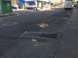 Reparan alcantarilla en Pascual Orozco