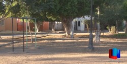 Limpian Plaza para mantenerla limpia en Colonia Jardines del Valle
