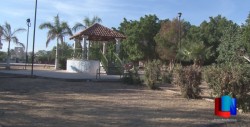 Autoridades dan respuesta a limpieza de la plaza en la colonia Luis Echeverría