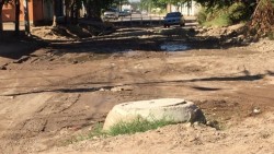 Empeora cada día la calle Ernesto Dami