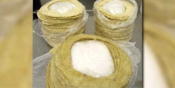 Decomisan metanfetamina escondida dentro de tortillas