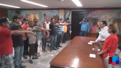 Alcalde tomó protesta a Comité PET