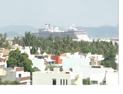 Llega crucero Westerdam a Mazatlán.