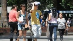 Frío en el norte y calor en el sur
