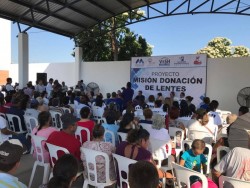 Benefician a 3 mil personas con lentes gratuitos