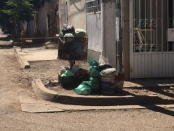 Problemas de recolección de basura en la Colonia 7 gotas
