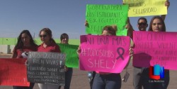 Protestan organizaciones de mujeres por feminicidios en sur de Sonora