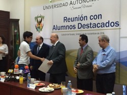 Reconoce la UAS 12 alumnos que participaron en Olimpiadas