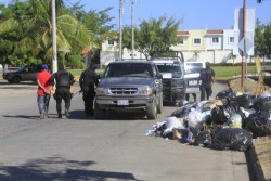 Por sacar la basura indebidamente