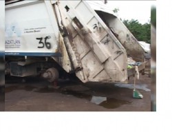 Sobre esfuerzo recolectar basura con volteos: STASAM