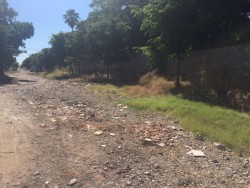Falta de atención para pavimentar la Ejército Nacional