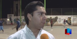 Atiende legislador solicitud de material deportivo