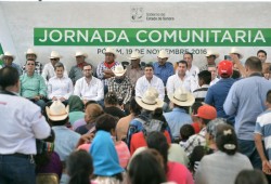 Entregan beneficios a habitantes de Pótam