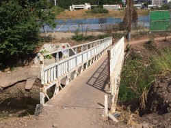 Sigue sin reforzarse puente que comunica el Blvd. José Limón con Juntas de Humaya