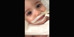 VIDEO: Bebé despierta del coma antes de desconectarla del respirador artificial