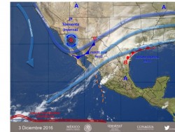 Tormenta invernal se extenderá sobre Sinaloa y Durango