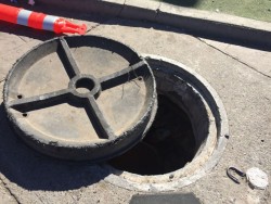 Cuidado, registro de la CFE abierto