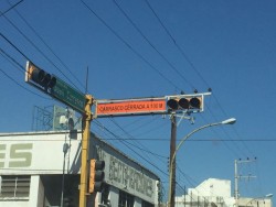 No sirven los semáforos de Carrasco y Francisco Villa