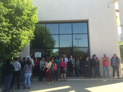 Paran labores trabajadores de la PGJE
