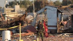 Suman 35 muertos por explosión en Tultepec
