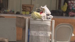 Normal recolección de basura en días festivos.