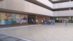 Manifestaciones en palacio de gobierno ahora notificadores