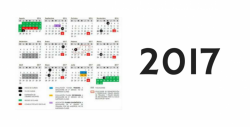 Dan a conocer calendario 2017 con puentes, vacaciones y días festivos