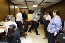 Trabajadores se comprometen con Quirino Ordaz a sumar esfuerzos