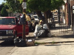 No pasa el camión de la basura por la colonia Los Pinos