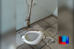 Vandalizan escuela en vacaciones