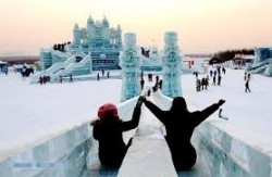 China inaugura su festival del hielo