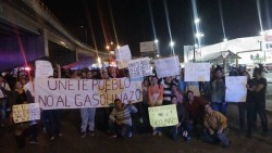 Siguen manifestaciones contra el Gasolinazo en Mazatlán