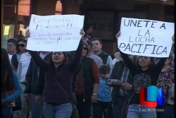 Por segunda ocasión en Guaymas, ciudadanos se manifiestan en contra del gasolinazo