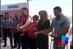 Inaugura CPA obra de rehabilitación y reconstrucción de caminos en Empalme