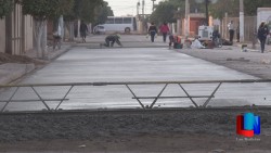 Modernizan calles del Campo 60