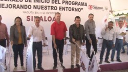 Quirino se suma al programa "mejorando tu entorno" en Navolato
