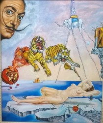 Los tigres del Circo Ringling inmortalizados por Salvador Dalí