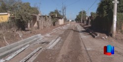 Avanza drenaje y pavimentación en Pueblo Yaqui