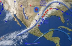 Quinta tormenta invernal provoca bajas temperaturas en México