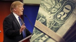 Dólar baja después del discurso de Trump
