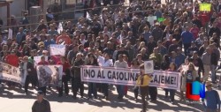 En Cajeme miles participan en la Marcha contra el Gasolinazo