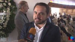 Despiden políticos a Adalberto Rosas López.