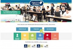 Preparan las preinscripciones en línea...