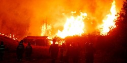 Chile es victima del peor incendio en la historia