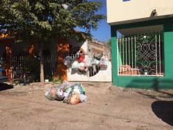Con problemas de recolección de basura en Col. Lázaro Cárdenas
