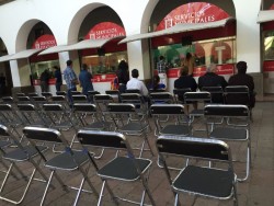 Poca afluencia para el pago del impuesto Predial
