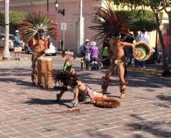 Acercan la cultura azteca a mazatlecos y turistas
