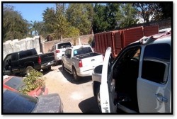 Armas y vehículos fueron asegurados por la PGR-AIC  en Sinaloa