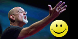 Él tiene la receta de la felicidad